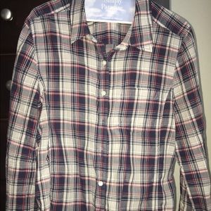 Caslon plaid shirt